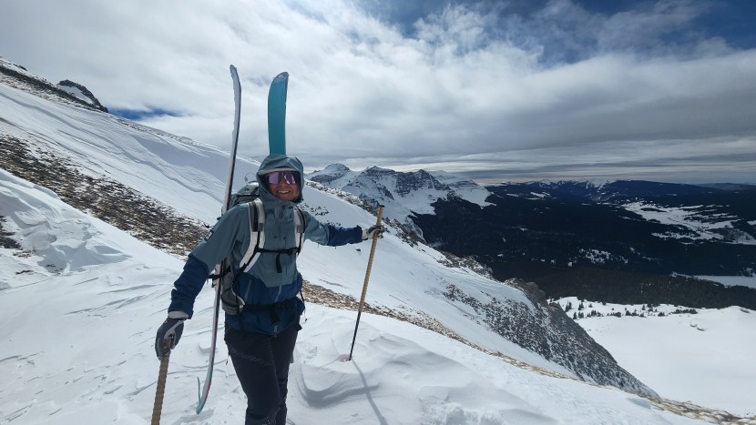 ski jacket womens - the or carbide allowed us the freedom to move, even for dynamic...