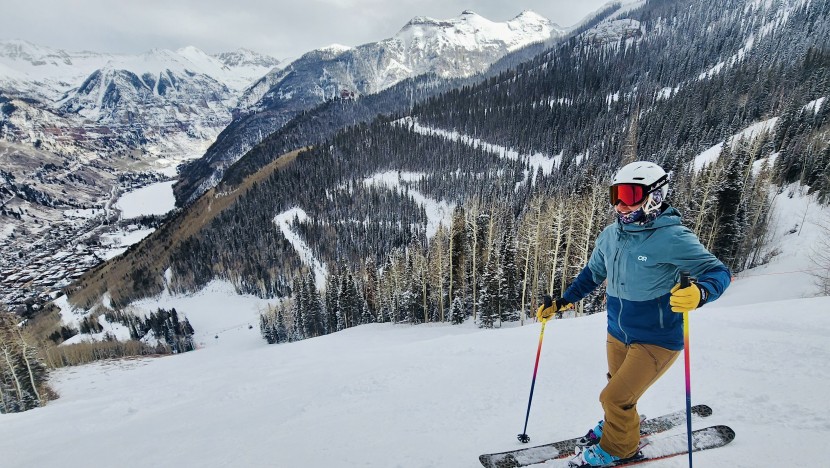 outdoor research carbide for women - admittedly, we were pretty darn cold on this -5 degree resort day in...