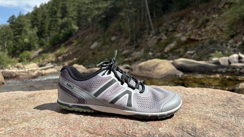 barefoot shoes - lug style tread pattern and a breathable upper make the xero hfs ii...