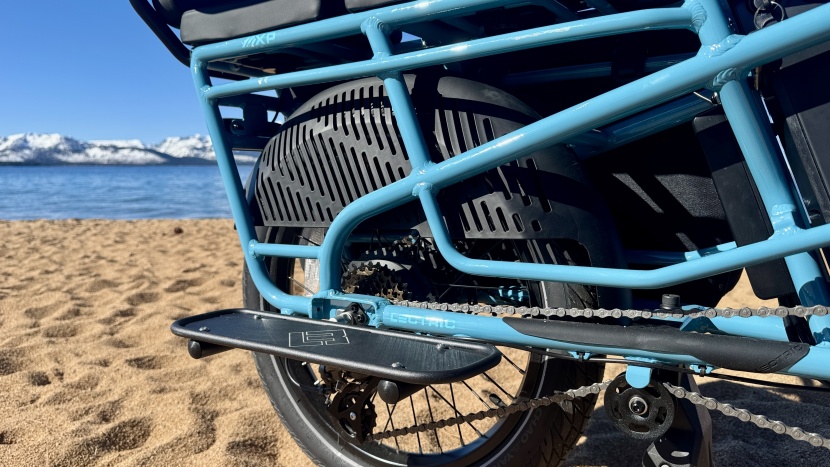 lectric xpedition 2.0 - simple running boards are inexpensive and easy to install. the rear...