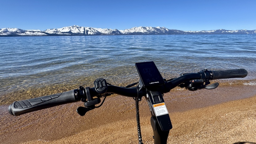 lectric xpedition 2.0 - the cockpit is user friendly and easy to navigate with ergonomic...