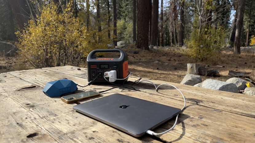 power station - the jackery 300 is lightweight and convenient, making it our...