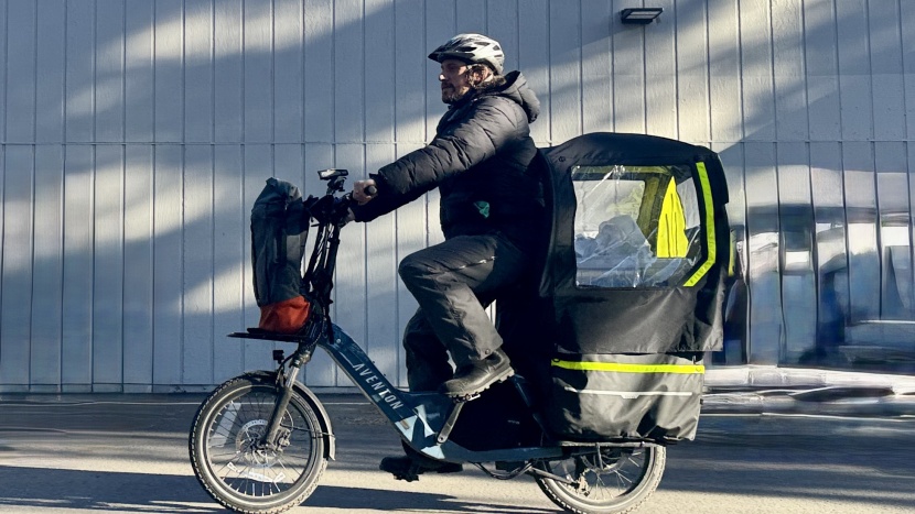 cargo bike - an all-weather car replacement, this abound has been customized for...