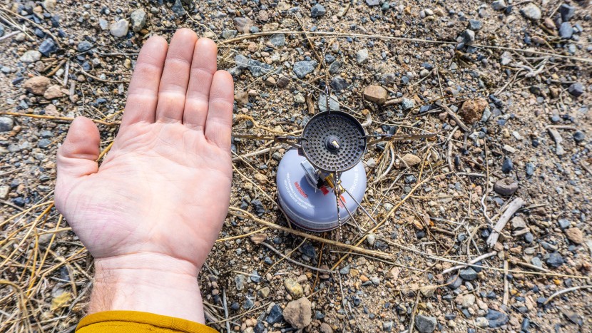 this stove packs up fairly small while still offering generously...