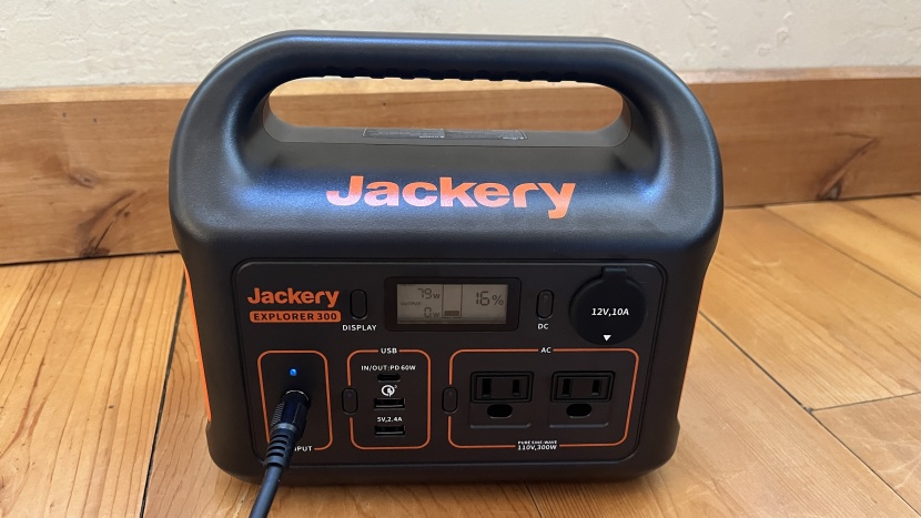 jackery explorer 300 - the charging speed is nothing to brag about on the 300, but its...
