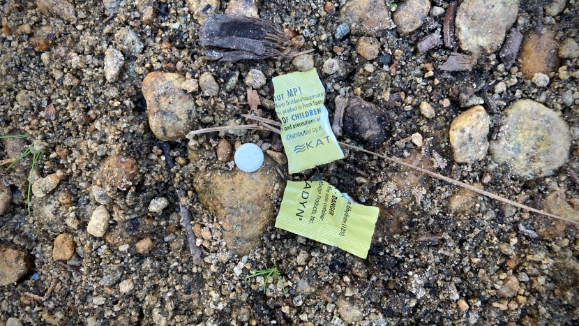 backpacking water filter - although very packable, we recommend using chemical drops and...