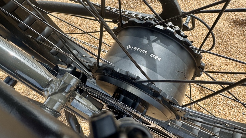 the lectric stealth m24 750 watt hub motor claims to be 400%...