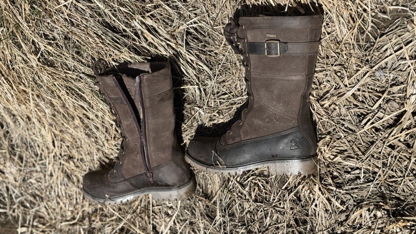 kamik rogue tall - the "sealed seams" did not hold up in flowing water as well as we...