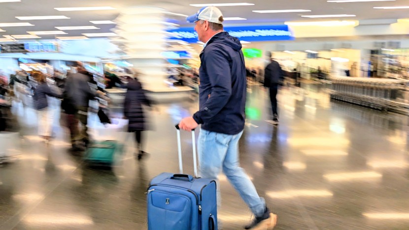 from carpet to concrete, we rolled our bags on as many surfaces as...