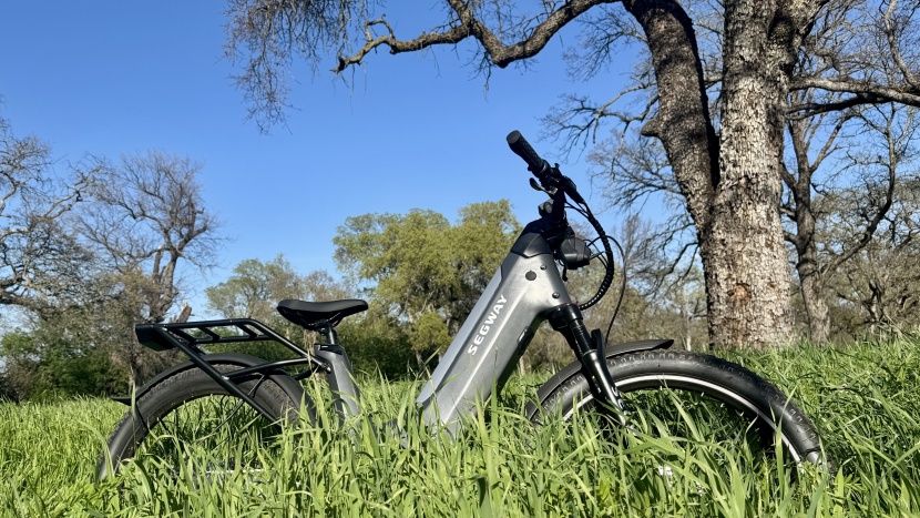 segway xafari - in its element, there were no xiraffes in sight.