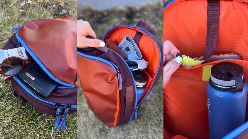 sling bag - all of your items stay organized, separated and protected with this...