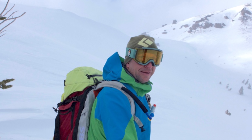 ski goggles - taking the squad into the backcountry.