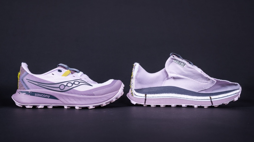 with its moderate stack height, this shoe offers balanced...