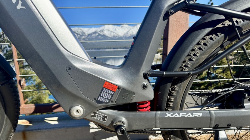 segway xafari - this is an interesting layout for the rear suspension. it won't...