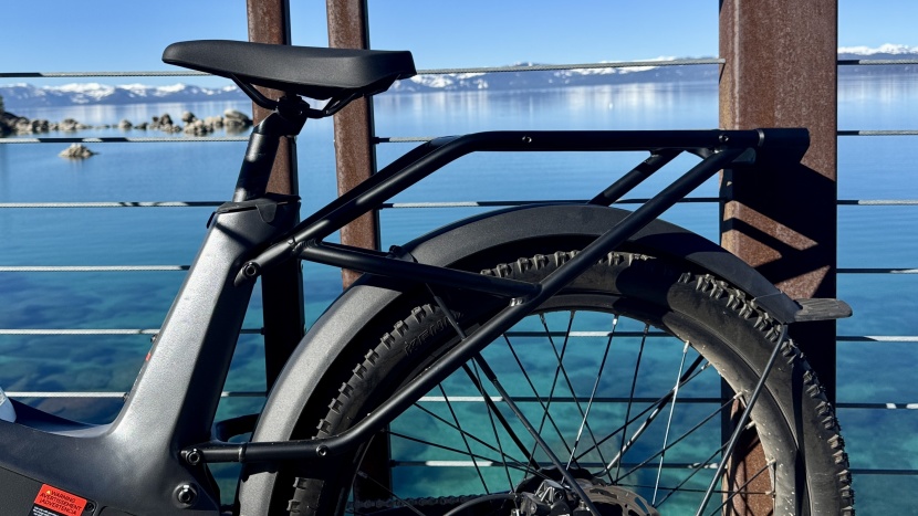 segway xafari - the rack isn't traditional in design, but it still worked with...