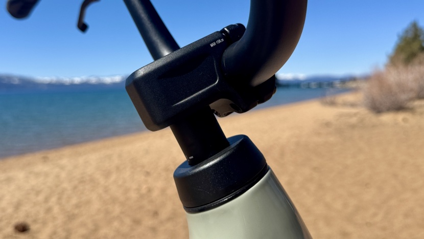 the quill stem offers 5 1/2" of adjustability without sacrificing...