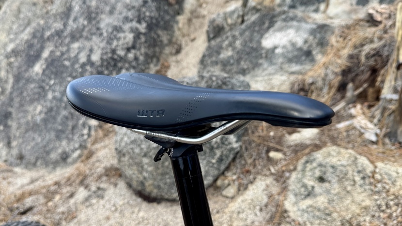 mountain bike saddle - the minimally padded wtb silverado is a popular choice for oem spec.