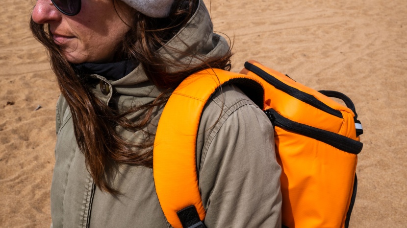 soft cooler - the wide, well-padded straps on the sparter 30-can backpack make it...