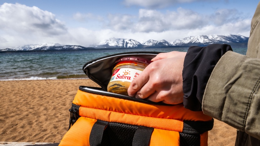 sparter 30-can backpack - the insulated top compartment of the sparter backpack is convenient...