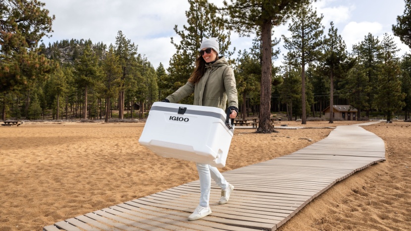 igloo marine ultra 70 - the igloo is relatively portable for being such a large-capacity...