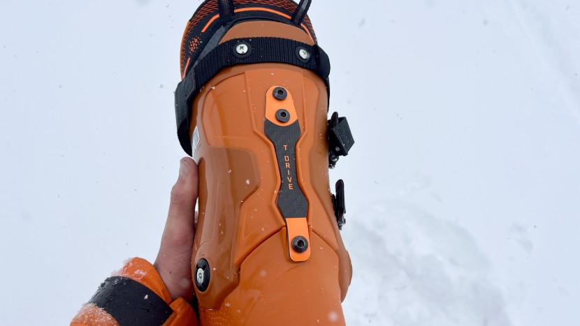 the t-drive connector adds stiffness both fore and aft and side to...