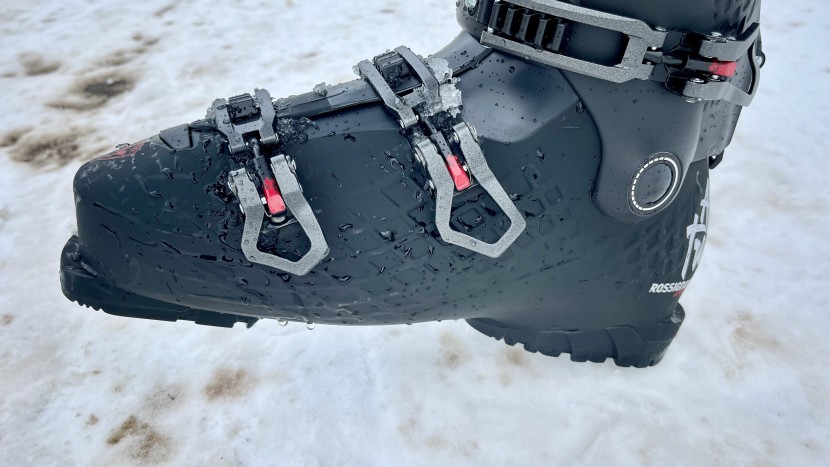 rossignol alltrack 90 hv - four micro-adjustable buckles not only helped me dial in the perfect...