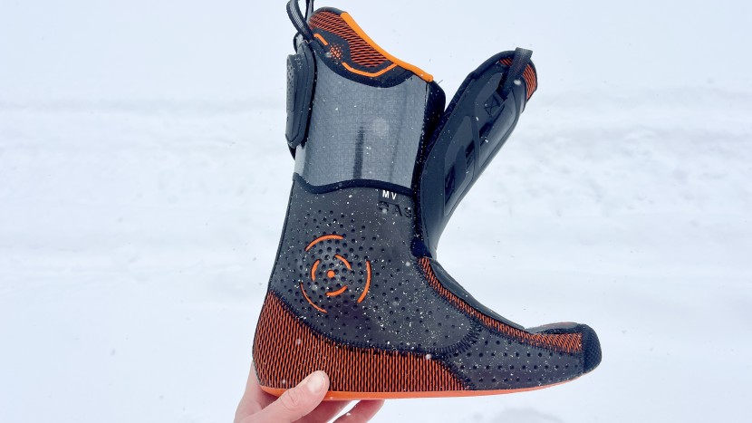 ski boots - the tecnica mach1 mv 130 owes much of its comfort to the excellent...