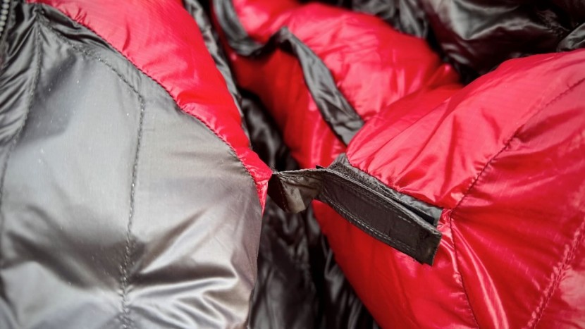 if the night gets super cold and uncomfortable, you can even fasten...