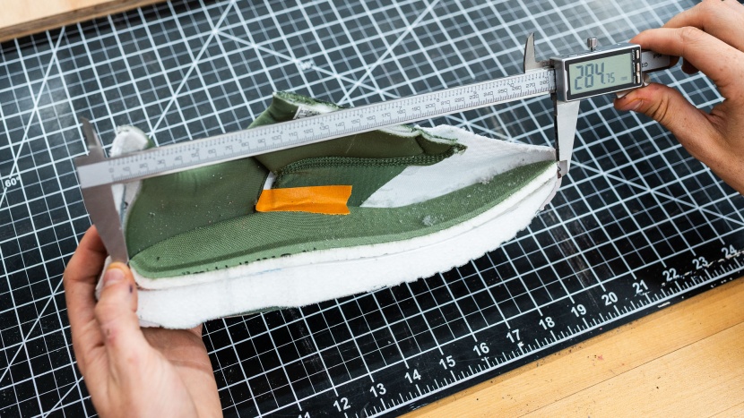 taking a look inside the saucony ride gives more insight into how it...