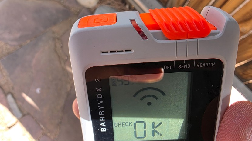 mammut barryvox 2 - the updated slider switch is easier to grip than any previous...