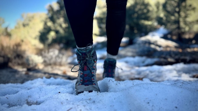 hiking boots - the gore-tex membrane of the ultra raptor ii kept our feet happily...