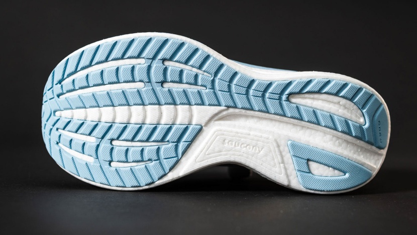 strategically placed rubber on the ride 18 ensures reliable grip and...