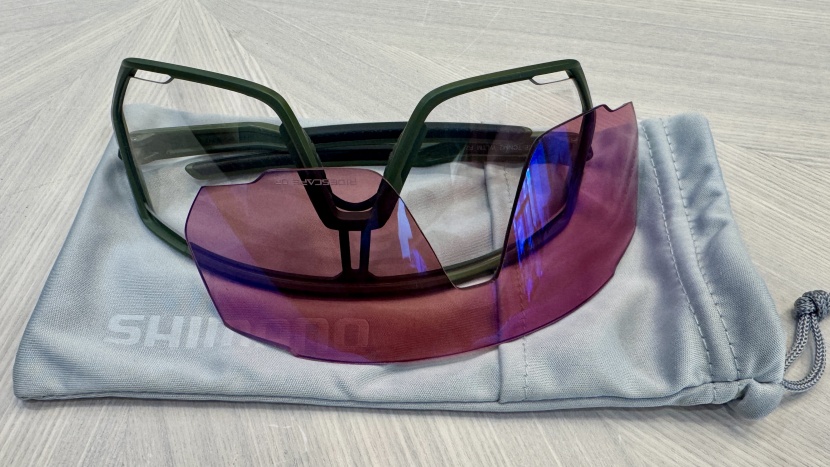 shimano technium ridescape or - lens swaps are quick and easy