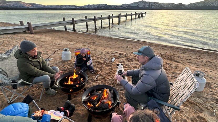 fire pit - gas fireplaces like the outland mega mean you can sit anywhere and...