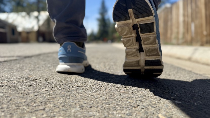 on cloud 6 - traction wasn't an issue on a variety of surface types.