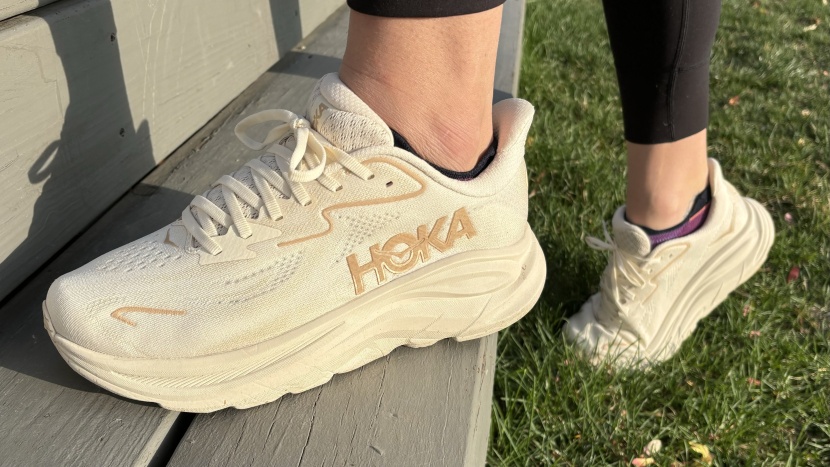 with ultimate cushion, the hoka clifton 10 quickly became our...