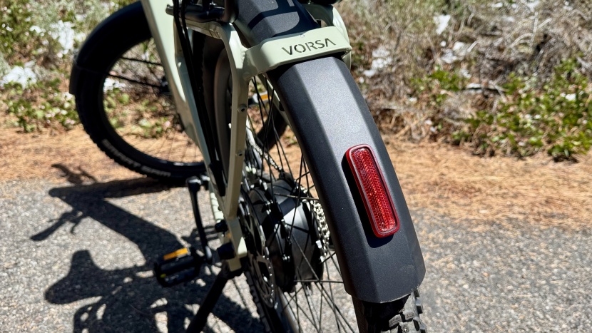 integrated lights are standard on the vorsa