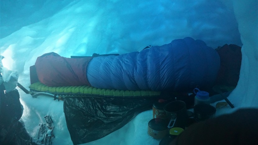 backpacking sleeping bag - it can be hard to keep your sleeping bag dry in any shelter...