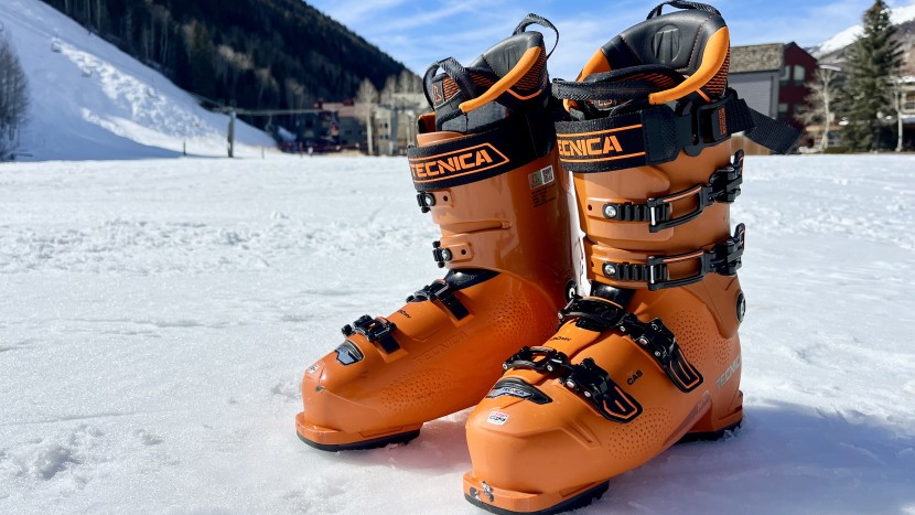 ski boots - alpine ski boot design hasn't changed a whole lot over the years...