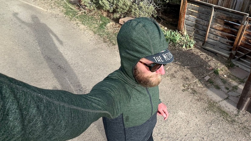 testing if the dv kazu tourer fogs up on a cold morning run