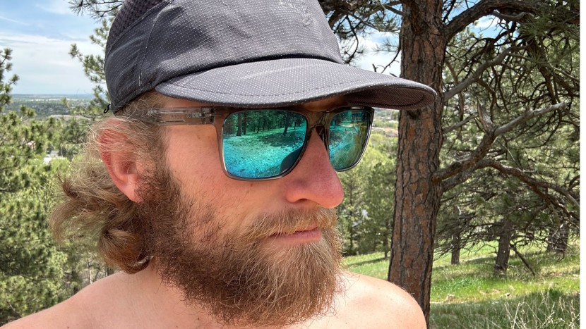 roka barton 2.0 side view while out on a run above boulder, co