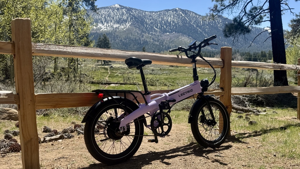 lectric xp lite 2.0 - any bike is a mountain bike if you're brave enough.