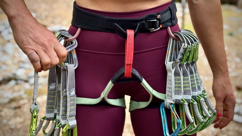 climbing harness womens - although the black diamond solution is a sport climbing specific...