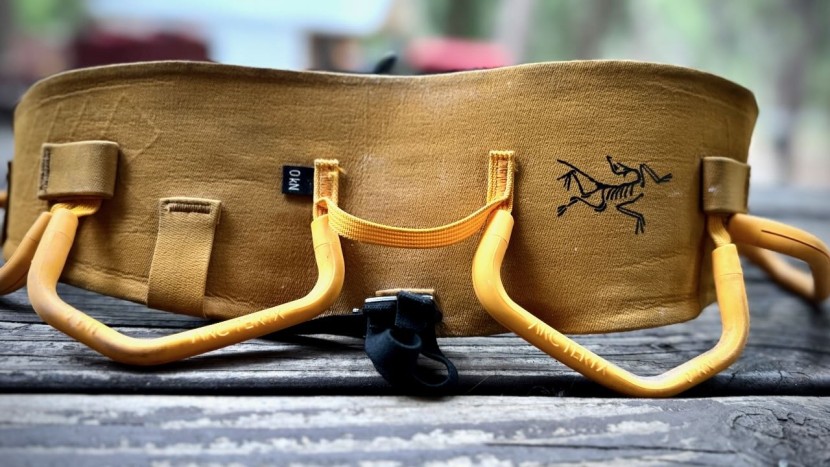 climbing harness womens - this harness got put to the test on several wet pitches that left...