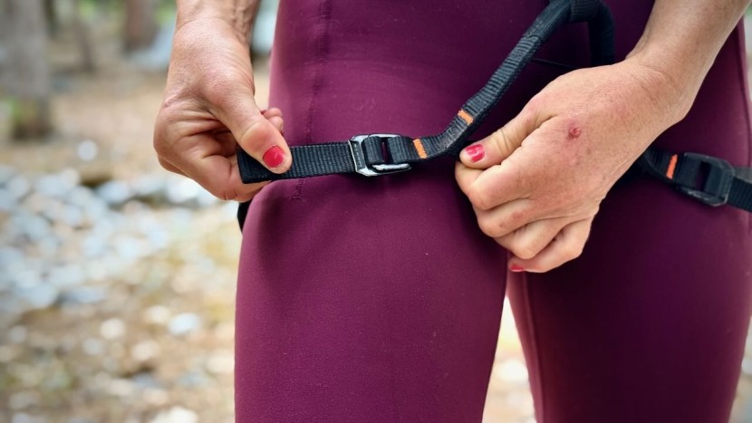 climbing harness womens - adjustable leg loops are great for women who have larger legs than...