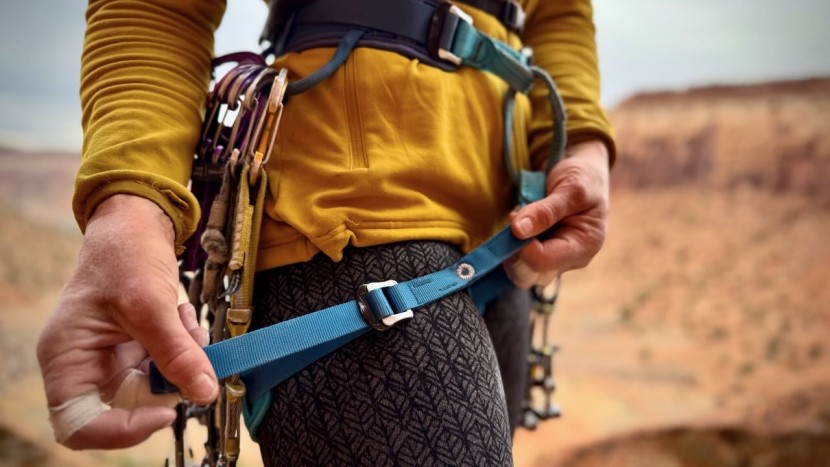 climbing harness womens - the self-locking buckles on this harness design were difficult to...