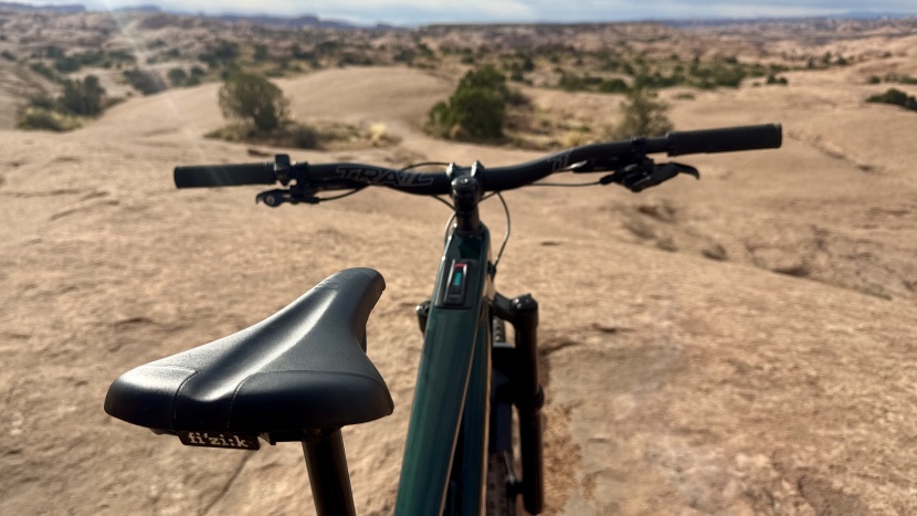 the cockpit size and reach are near ideal, but the sram nx / db8...
