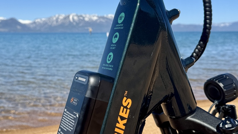 some helpful reminders sit above the 672wh safe shield battery.