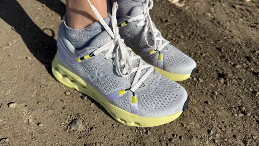 on cloudsurfer 2 for women - although the lockdown is secure, the tongue doesn't always lie flat...