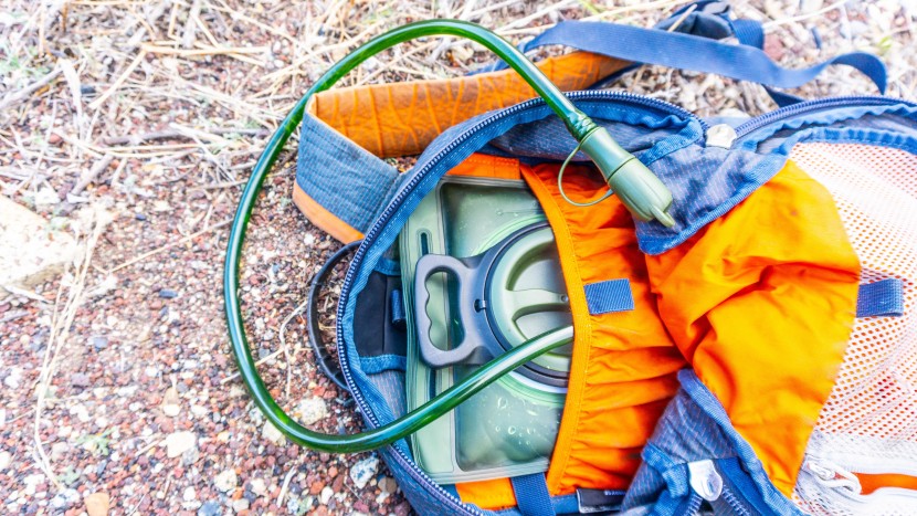 cherainti reservoir - while it isn't the lightest, the cherainti was fairly easy to fit in...